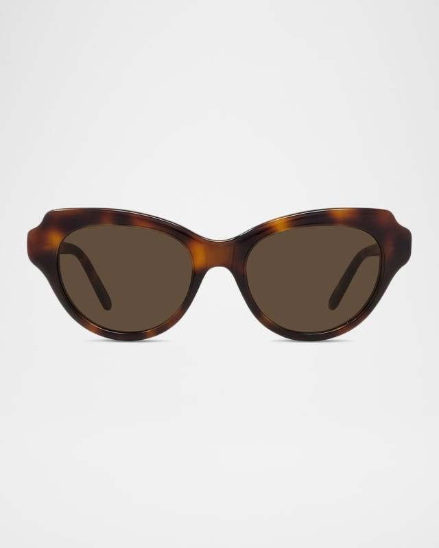 Slim Acetate Cat-Eye Sunglasses